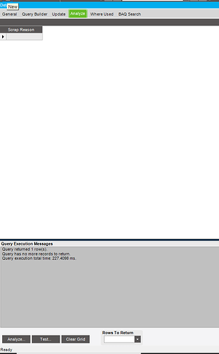 BAQ Result 1
