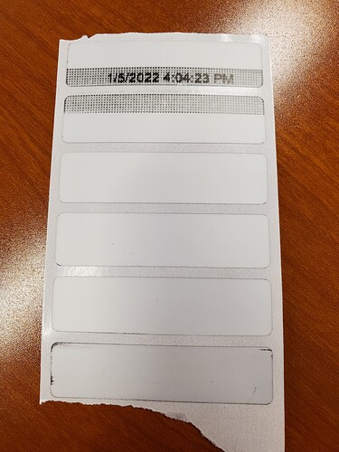 label test