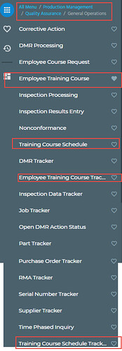 employee training course