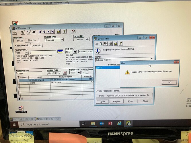 VISTA epicor INVOICE PRINTING error 1429 step 3.jpg