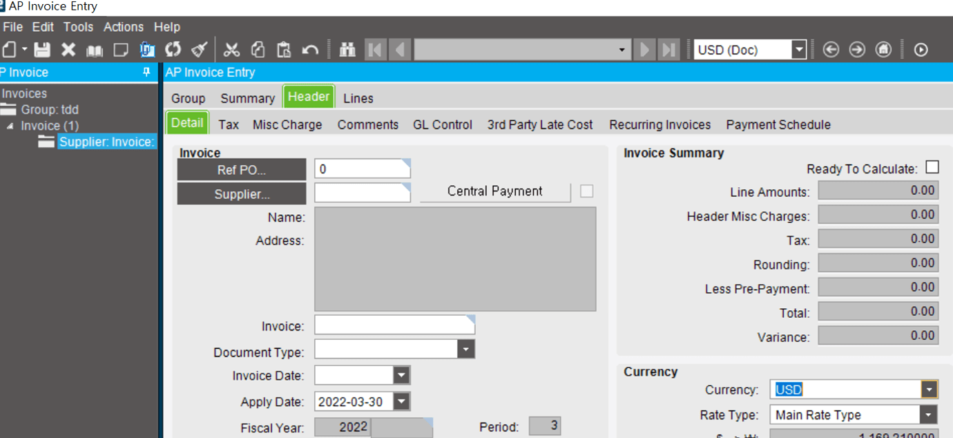 Printing of AP Invoice Edit List - Kinetic ERP - Epicor User Help Forum