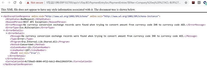Currency Conversion Error
