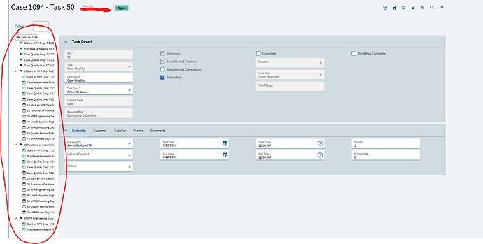 Task Expandable