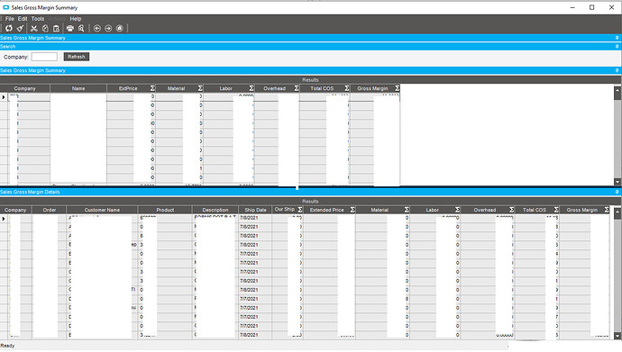 Sales Gross Margin Report 2021-08-19