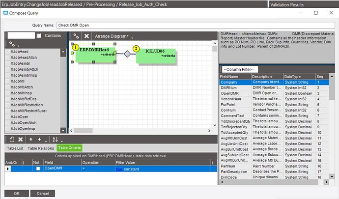 CheckOpenDMR-DMRHead criteria