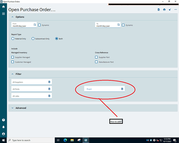AddBuyer - Edit
