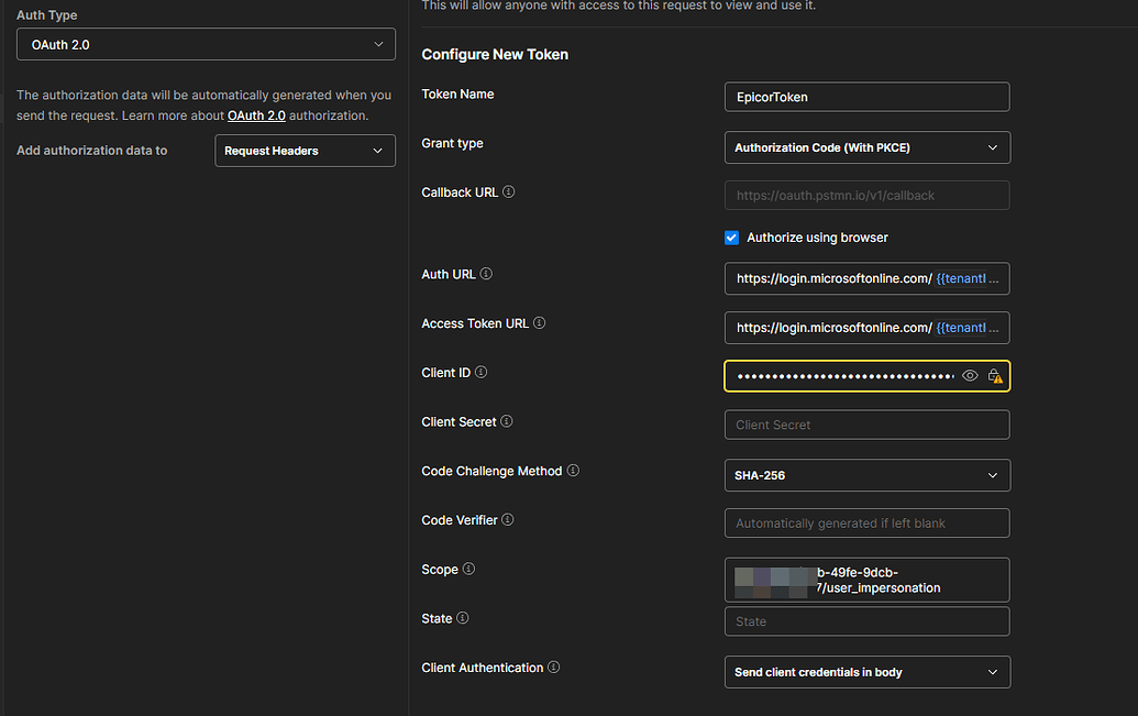 REST API with Single Sign On - Epicor ERP 10 - Epicor User Help Forum
