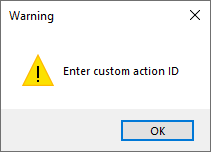 EnterCustomActionID