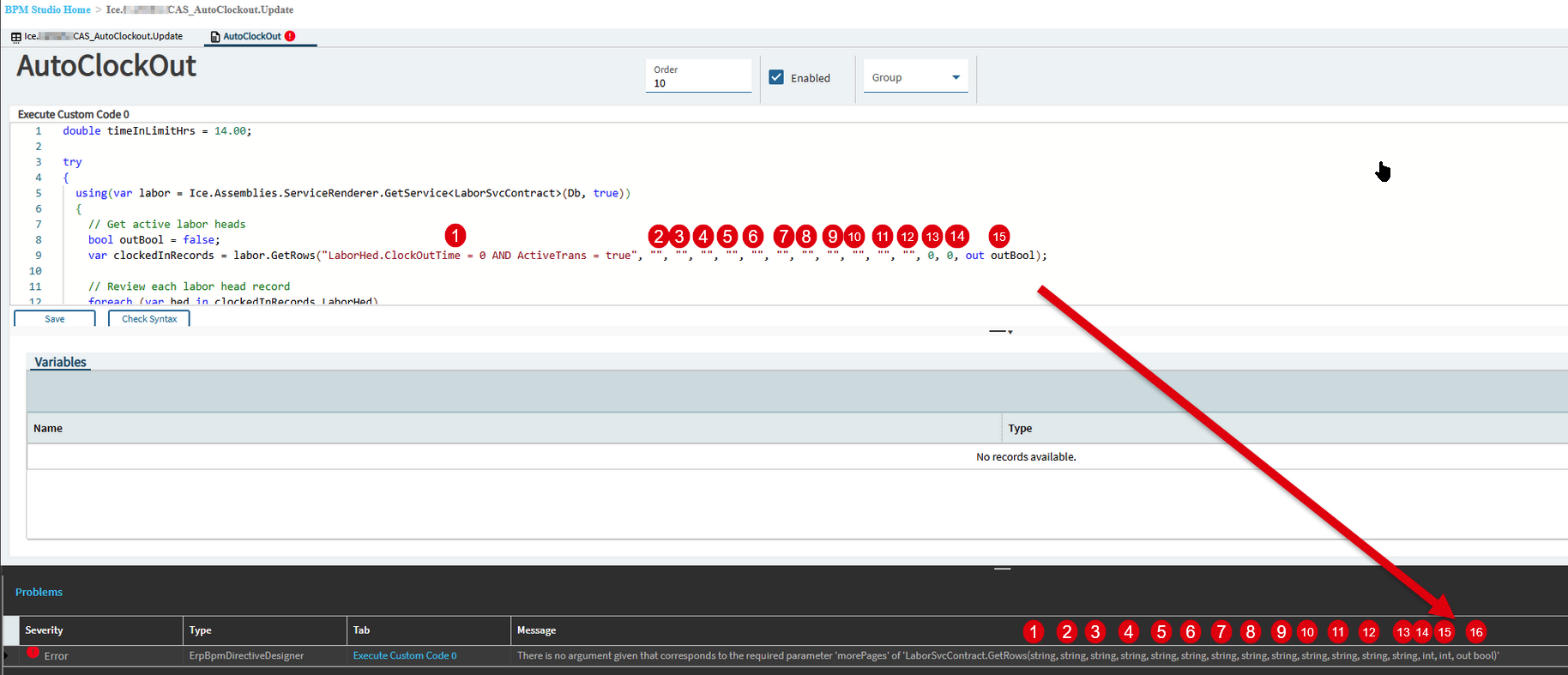 Clocking out employees automatically 42 by banderson epicor erp 10