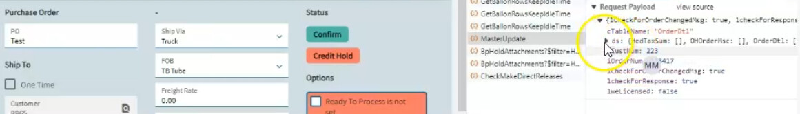  currentDataView Incorrect Save Not Working Kinetic ERP Epicor 