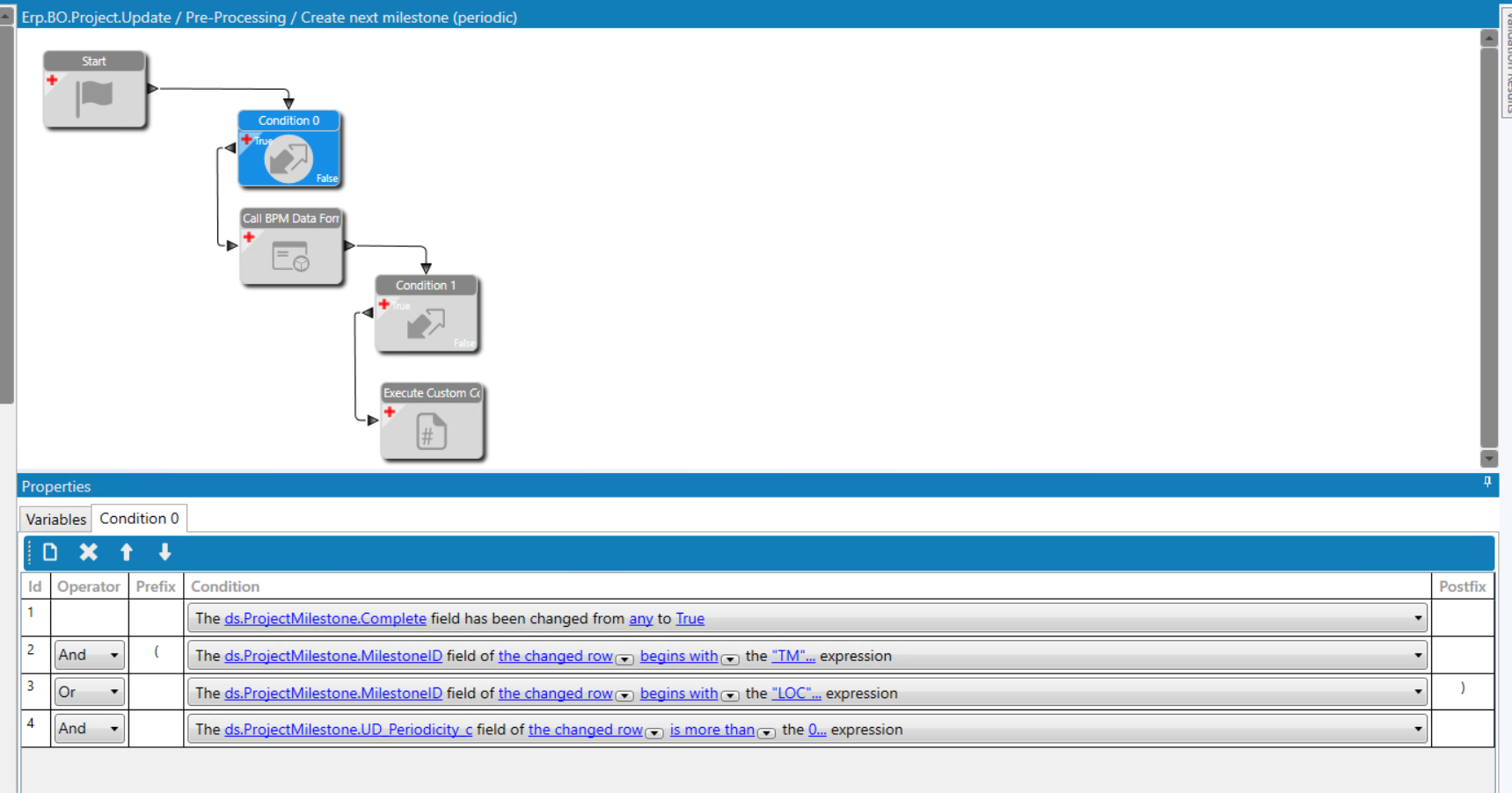 Unable to show BPM Data Form in a App? ERP Epicor