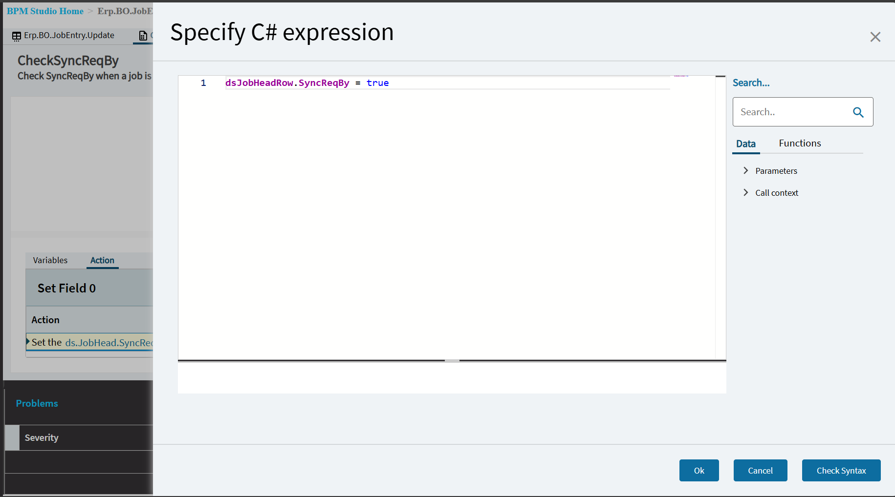 Setting Checkbox to True - Kinetic ERP - Epicor User Help Forum