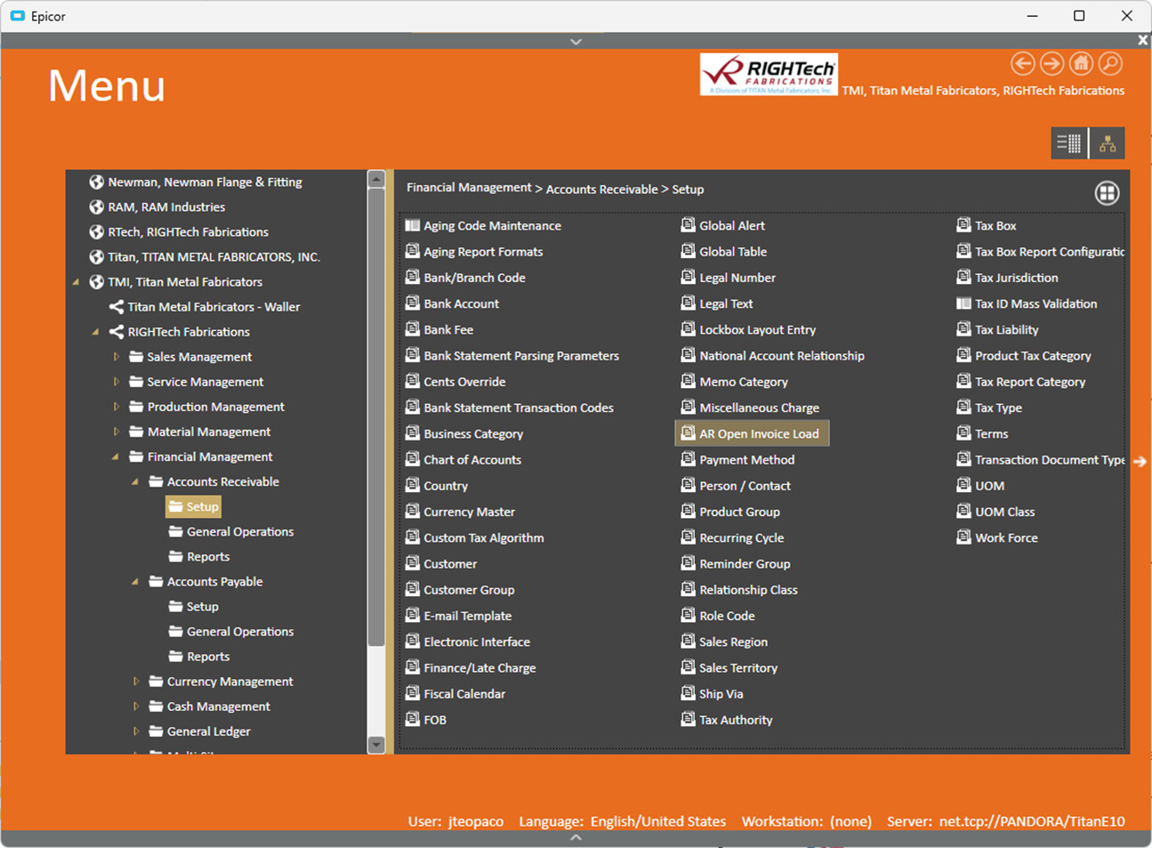 Initial ar balance implementation kinetic erp epicor user help forum