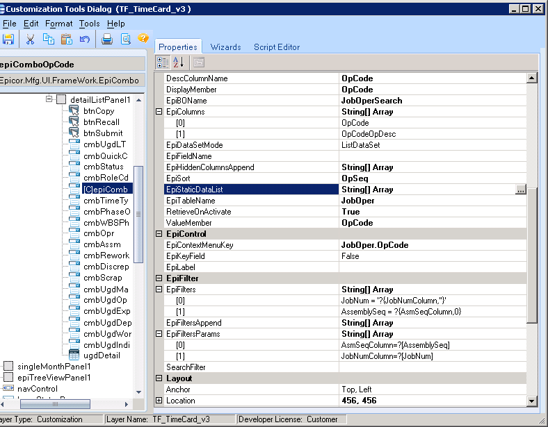 Execute BAQ with parameter from ComboBox - Kinetic ERP - Epicor User ...