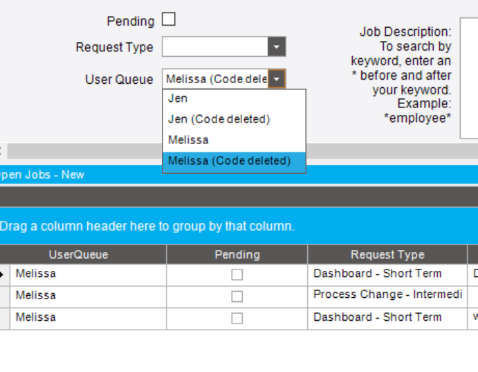 User Defined Codes in BAQ (Code deleted) - Kinetic ERP - Epicor User ...