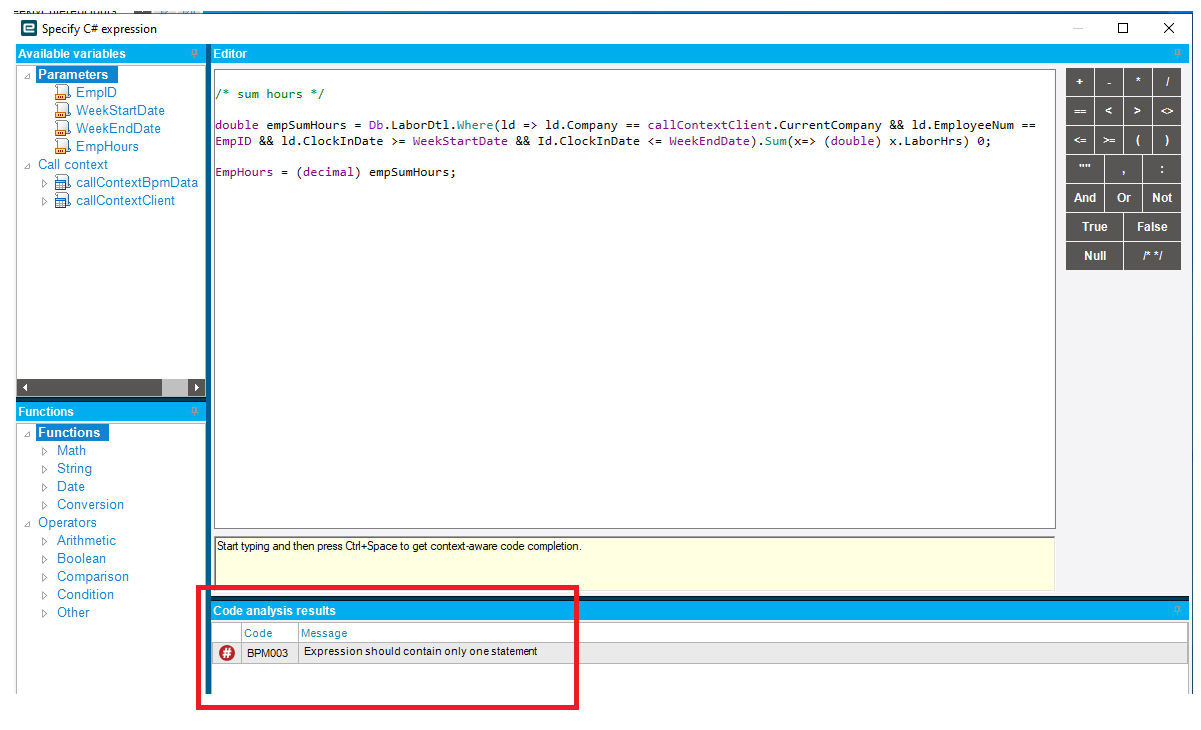 How to SUM LaborHrs from LaborDtl table By Emp and Date Range - Epicor ...