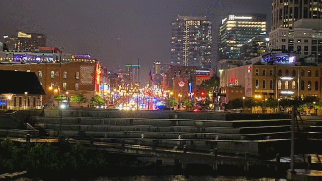 Bourbon St from General Jackson