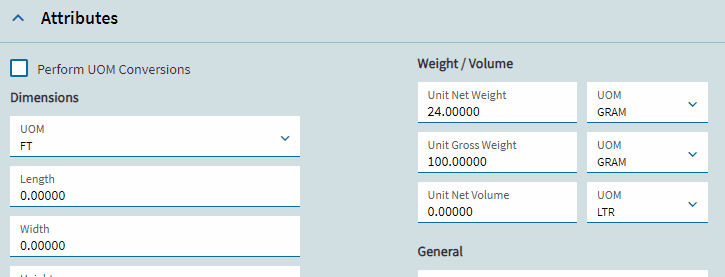 unit conversion