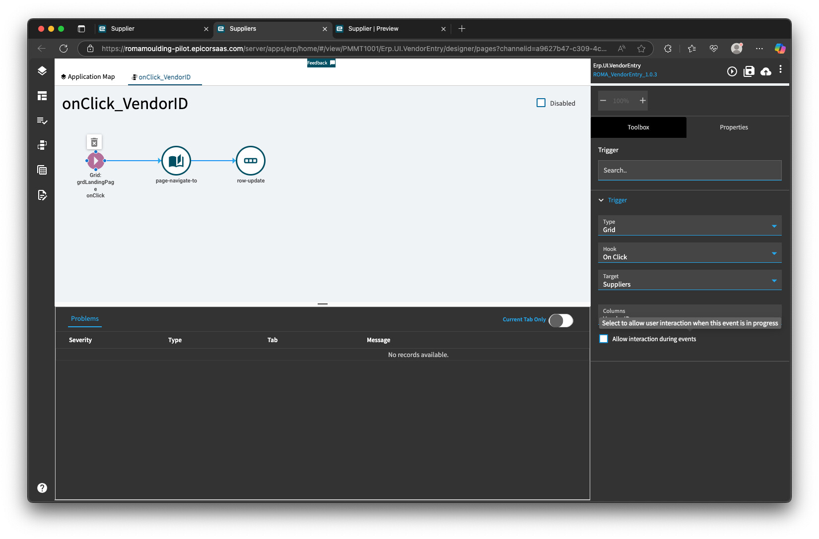 Is Link not linking correctly - Kinetic ERP - Epicor User Help Forum