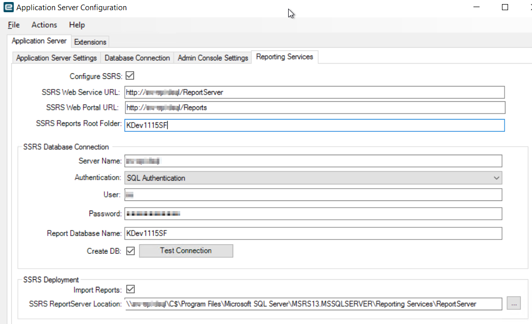 First Kinetic 2021.2 build - SSRS Web Portal URL not valid - Kinetic ...