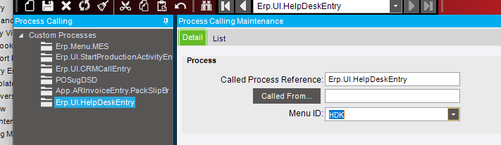 Process Calling