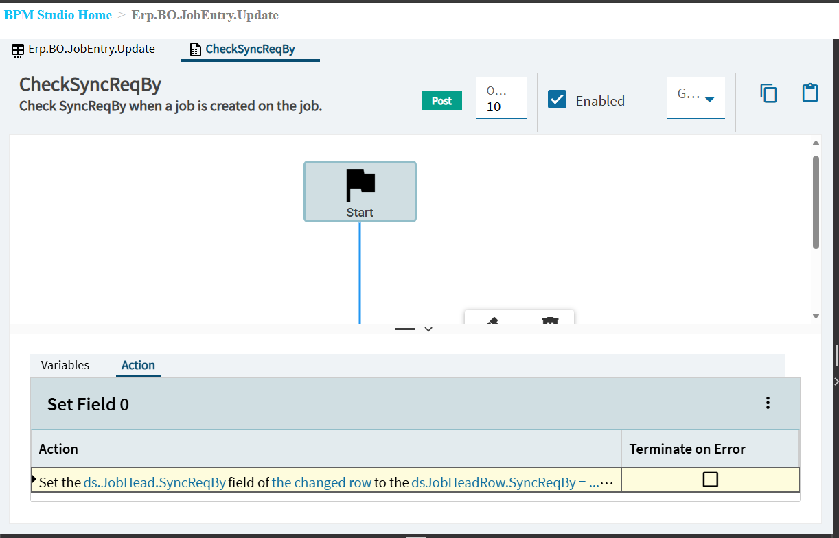 Setting Checkbox to True - Kinetic ERP - Epicor User Help Forum