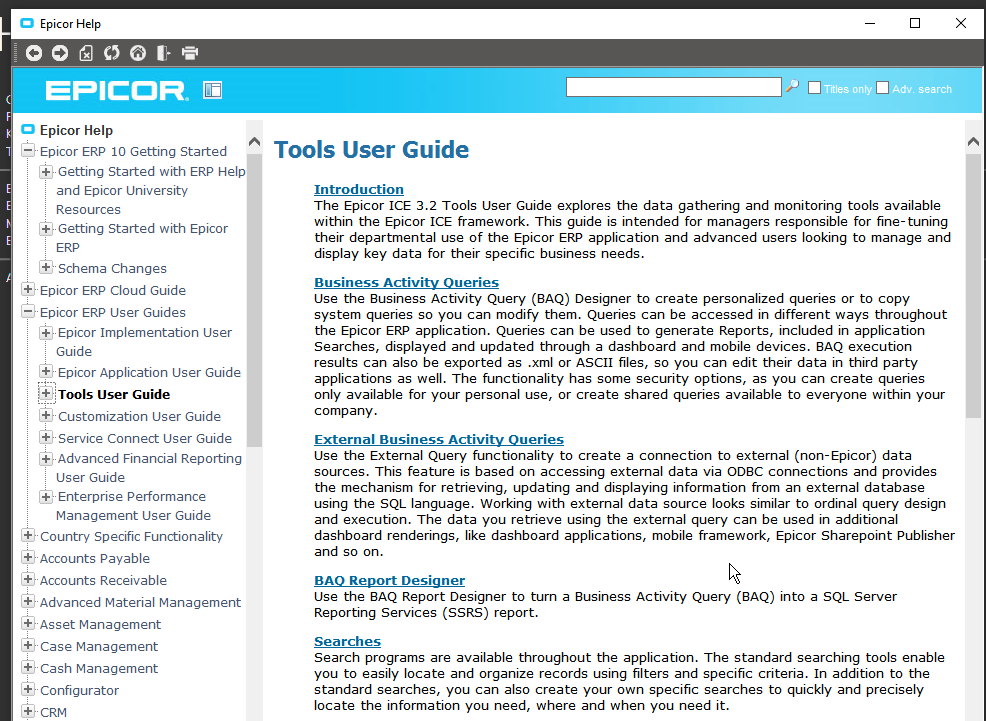 Insights Extended Education Classes Off Topic Epicor User Help Forum