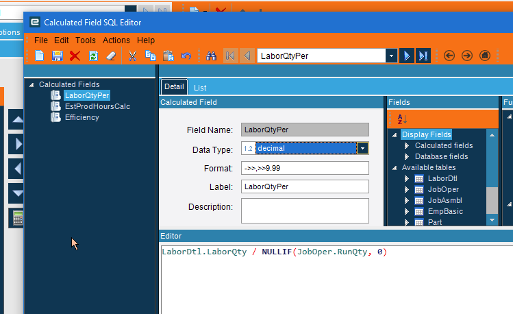 Adding a few tables to a BAQ / Bad SQL Statement - Kinetic ERP - Epicor ...